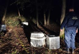 Peste 6.000 de pachete de țigări de contrabandă, descoperite de polițiștii de frontieră botoșăneni