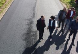 Covor asfaltic nou pe drumul județean Săveni – Știubieni – Vorniceni - FOTO