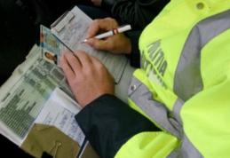15 permise de conducere reținute în ultimele două zile în județul Botoșani