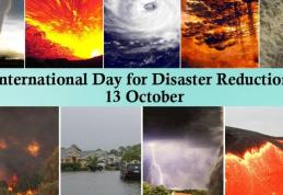 Ziua Internaţională pentru Reducerea Riscului Dezastrelor Naturale