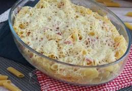 Penne gratinate