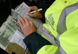 21 de premise de conducere reținute în patru zile, de polițiști pe drumurile din Botoșani