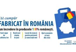 Comunicat de presă: Și eu cumpăr FABRICAT ÎN ROMÂNIA