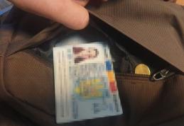 Carte de identitate falsă descoperită la controlul de frontieră