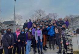 Violența este arma celor slabi – mișcare inițiată de Clubul de egalitate de gen și de șanse Ghica - FOTO