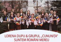 Suntem români mereu - Un grup de copii din Dorohoi urează tuturor „La mulți ani, dragi români!” - VIDEO