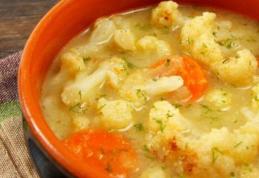 Ciorbă de conopidă de post