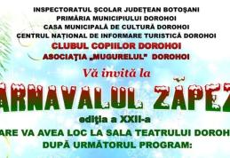 Clubul Copiilor Dorohoi organizează „Carnavalul Zăpezii”, ediția a XXII-a