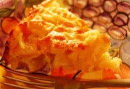 Tartă cu mere și portocale