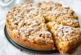 Crumble de mere și pere crocant