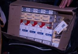 Autoturism plin cu țigări de contrabandă identificat în zona Pieței Centrale