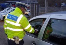 Zeci de amenzi și permise suspendate aplicate în prima duminică din an