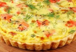 Tartă de cartofi și roșii