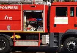 Incendiu la Vârfu Câmpului! Intervenție promptă a pompierilor dorohoieni