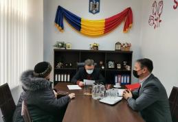 Ministrul botoșănean al Muncii, Marius Budăi în vizită de lucru la Dorohoi, cu audiențe la cabinetul deputatului Dan Șlincu - FOTO
