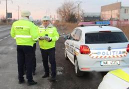 Sancțiuni în valoare de 60.000 de lei aplicate de polițiștii rutieri
