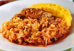 Varză cu carne de porc la cuptor