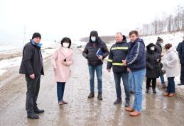 Recepție la lucrările de stabilizare a alunecărilor de teren de la Roma – Nicșeni și Dumeni – Havârna - FOTO