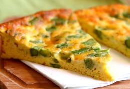 Omletă cu broccoli la cuptor