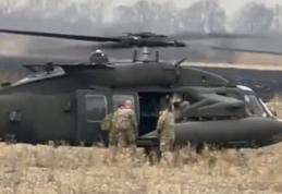 Elicopter american apărut din senin în Vama Siret. Aparatul de zbor a survolat zona graniței cu Ucraina, iar soldații au vorbit cu localnicii