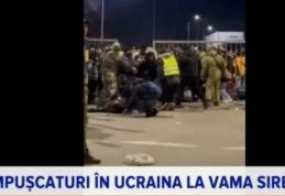 Vameșii ucraineni au deschis focul asupra refugiaților care voiau să intre în România. Cel puțin o victimă