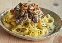 Mușchi de Vită Stroganoff