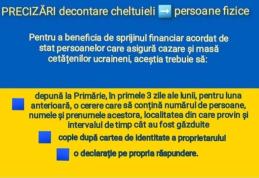 Statul oferă o sumă de bani botoșănenilor care oferă cazare cetățenilor ucraineni 