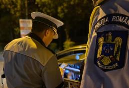 Mort de beat și fără permis auto, prins de polițiști pe un drum național din județ