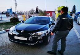 Autoturism semnalat furat din Belgia oprit la frontiera cu Republica Moldova