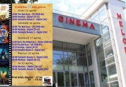 Vezi ce filme vor rula la Cinema „MELODIA” Dorohoi, în săptămâna 15 - 21 aprilie – FOTO