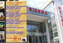 Vezi ce filme vor rula la Cinema „MELODIA” Dorohoi, în săptămâna 29 aprilie – 5 mai – FOTO