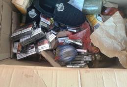 Șofer de autocar blindat cu produse accizabile amendat de polițiștii de frontieră botoșăneni - FOTO