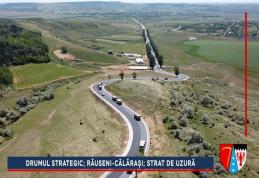 Lucrările la Lotul 1 din Drumul Strategic se apropie de final - FOTO