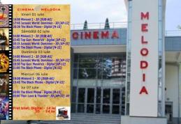 Vezi ce filme vor rula la Cinema „MELODIA” Dorohoi, în săptămâna 1 – 7 iulie – FOTO