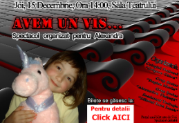 Spectacol caritabil „Avem un vis”