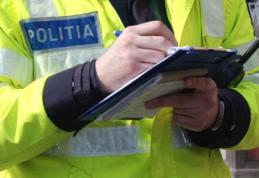 Razie în trafic. Polițiștii au aplicat peste 500 de sancțiuni contravenționale