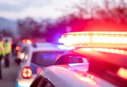 Accident produs de un șofer aflat sub influența alcoolului