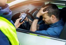 Șoferi sub influența alcoolului depistați în trafic, la volan
