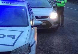 Tânăr prins în Broscăuți la volanul unui autovehicul neînmatriculat