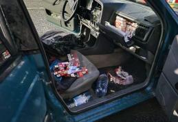 Ţigări şi alcool de contrabandă oprite la intrarea în ţară de polițiștii de frontieră botoșăneni