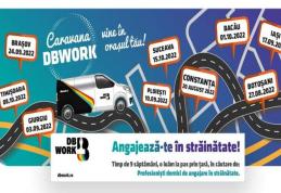 Caravana locurilor de muncă DB Work ajunge la Botoșani!