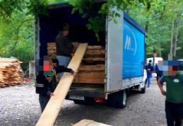 Acțiune a polițiștilor botoșăneni în domeniul silvic: 23 de sancțiuni în valoare de 7.500 de lei - FOTO