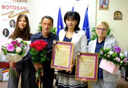 Diplomă de excelență conferită de Consiliul Județean lui Iulian Rotariu - FOTO