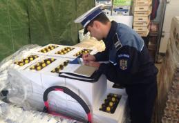 Sancțiuni contravenționale în valoare de 170.000 de lei  aplicate într-o acțiune a polițiștilor Serviciului de Investigare a Criminalității Economice