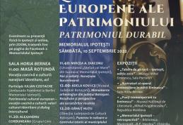 Zilele Europene ale Patrimoniului la Memorialul Ipotești – Centrul Național de Studii Mihai Eminescu