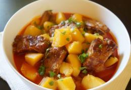 Mâncărică de cartofi cu afumătură