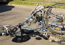 Botoșani: Biciclist accidentat de un șofer neatent