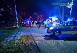 Accident mortal! Un bărbat a fost acroșat de o mașină la ieșirea din Dorohoi