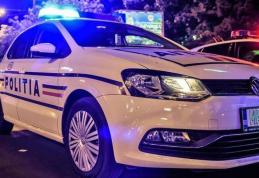 Prins beat la volan după o tamponare cu o maşină parcată