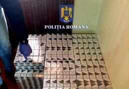 Percheziții în Dorohoi și cinci comune! Două persoane reținute și peste 35.000 de pachete de țigarete confiscate